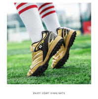 Zapatos de fútbol de césped profesional para niños de alta calidad, zapatos de fútbol antideslizantes de césped Artificial para niños, zapatos de entrenamiento deportivo - details 10