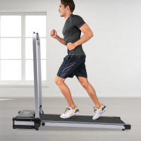 Cinta de correr eléctrica plegable 2 en 1, almohadilla para caminar debajo del escritorio, portátil para el hogar y la Oficina, 58x122x110cm/22,83x48,03x43,3 pulgadas para correr, caminar en brisk o caminar lento - details 1