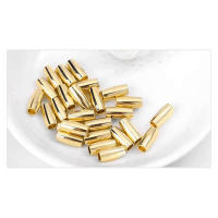 Cuentas de Brass Doradas de 18K Diseño Ovalado Cilíndrico Suministros para Hacer Joyería DIY - details 71
