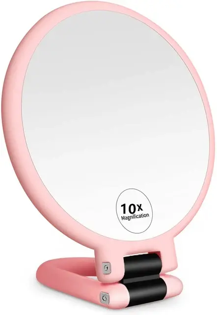 Espejo de maquillaje Espejo de maquillaje con pedestal de doble cara - 1