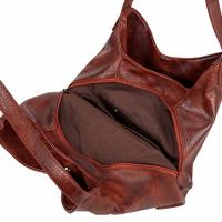 Bolso grande de piel sintética para mujer, bolso Hobo de diseñador, monedero tipo cubo - details 4