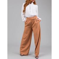 Pantalones sueltos de pierna recta para mujer, ropa de trabajo sencilla, cómodos, de cintura media, primavera y verano - details 4