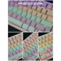 Babysbreath Side Print Shine Through Keycap Profile Double Shot PBT Keycaps 130 Key for Cherry MX Switches Gamer Keyboard - details 4