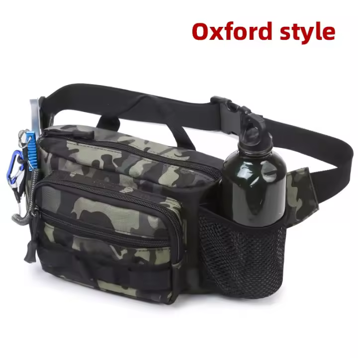Mochila Táctica de Pesca Multifuncional Bolsa de Pecho Impermeable para Camping, Senderismo o Caza - 1