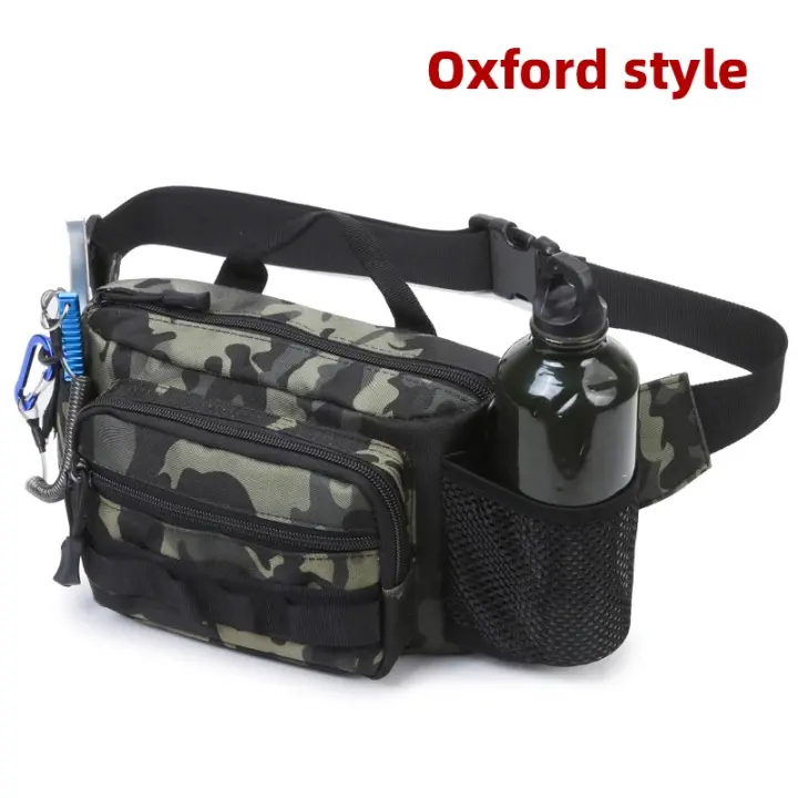 Mochila Táctica de Pesca Multifuncional Bolsa de Pecho Impermeable para Camping, Senderismo o Caza - 1