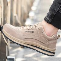 Zapatos Indestructibles Para Hombre, Botas De Trabajo A Prueba De Perforaciones, Zapatos De Seguridad Con Punta De Acero, Zapatos De Seguridad Antigolpes, Zapatillas De Trabajo Protectoras - details 12