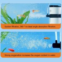 Filtro sumergible silencioso para pecera, taburete de plástico extraíble para peces, colector de filtro, bomba de oxigenación de circulación de agua de 8/12/18/25W - details 6