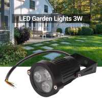 Luces de Jardín LED de 3W Punto de Luz Exterior Impermeable IP65 Decoración de Paisaje Verde - details 1