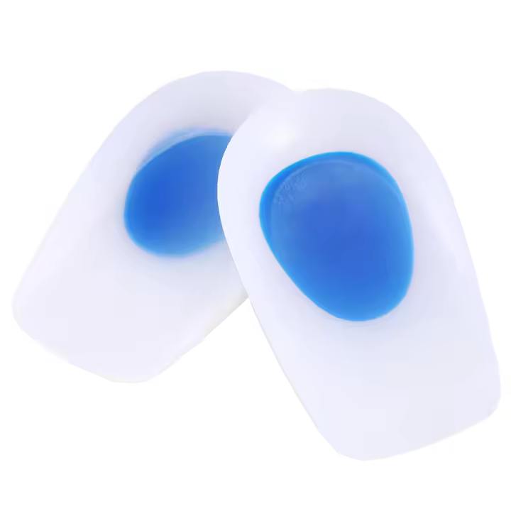 1 Par Silla de silicona para el talón, cojín ortopédico para aliviar el color, cuidado Plantar - 1