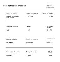 Musica para dormir inteligente luz nocturna infantil ruido blanco adultos - details 3