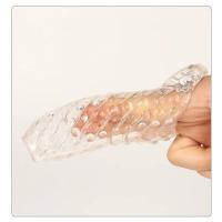 Leten Extender Condón reutilizable Retraso de la eyaculación Funda Dick Dildo masculino Juguetes sexuales para hombres Adultos 18+ Productos eróticos - details 13