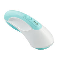 Recortador de bolas de pelo de ropa recargable por USB, Afeitadora eléctrica de tela, removedor de pelusa de suéter, azul claro - details 11