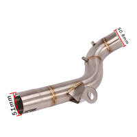 Silenciador de Motocicleta de Aventura MODIFIED de RESPRACE para BMW F750GS F850GS F 850 GS 2018-2023 Tubo de Enlace Medio Modificado Borrador de Catalizador Eliminado Accesorio de Escape de Motocicleta - details 1