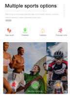 Reloj mujer inteligente exterior deporte Bluetooth llamada sano ritmo cardíaco presión arterial hombre reloj - details 10