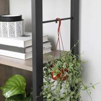 Estantería de 4 Niveles Gran Almacenamiento de Salón Estilo Industrial Fácil Montaje Marco de Acero - details 5