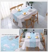 Mantel de rejilla impermeable para mesa, Protector Rectangular a prueba de polvo para cocina, comedor, a prueba de aceite - details 16