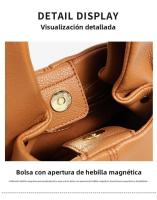 Cloud Bag Mujer 2025 – Estilo francés, diseño suave y elegante para hombro o bandolera |    – Estilo, , | - details 8