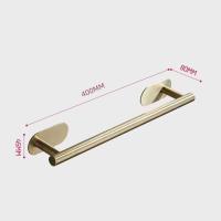 Elegante Juego de Anillos de Toalla de Acero Inoxidable de 4 Piezas Resistente a la Oxidación, Carga Máxima 10kg, Montaje en la Pared - details 3