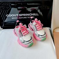 Zapatillas de deporte de moda para niños y niñas, zapatos deportivos informales versátiles, antideslizantes, suela gruesa suave, estilo coreano, novedad de otoño, 2024 - details 5