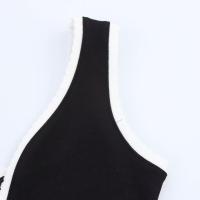 Vestido en capas con bloques de color para mujer nuevo estilo 5584211 - details 3