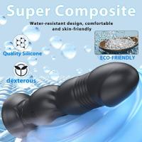 Embalaje privado SEXY Inalámbrico Bluetooth Telescópico Anal Plug Vibrador APP Remoto Vibrador Dildo Masculino Estimulador de Próstata Juguete Sexual para Hombres Gay - details 9