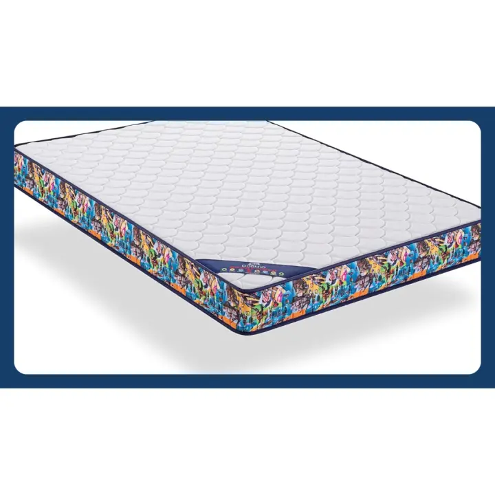 Colchón Viscoelástico Apto cama Nido, Transpirable, Antiácaros. Medida 90 x 190. Altura 14cm - 1