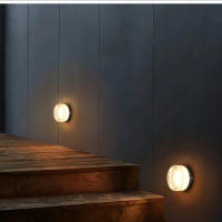 Lámpara de Pared de Acrílico Moderna Nórdica, Luz de Diseño Simple para Sala de Estar, Dormitorio, Baño, Pasillo, Escalera - details 2