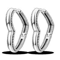 Pendientes de plata de ley 925 para mujer, Piercing de circonita cúbica brillante, joyería fina de compromiso, regalos - details 12