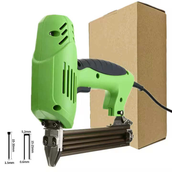 Pistola de Clavos Eléctrica 1800W Herramienta de Carpintería de Madera para Marco 2 en 1 - 1