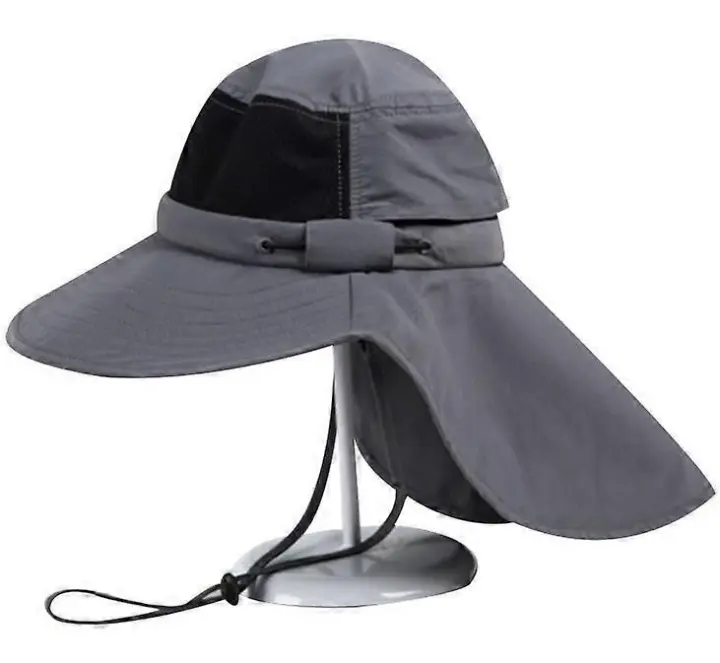 Sombrero único para hombre y mujer, sombrero de ala grande para exteriores, sombrero para el sol - 1
