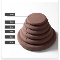 Cojín de silla desmontable con asiento E de memoria gruesa con cierre elástico - details 4