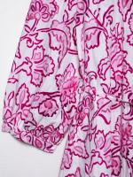Mini vestido con estampado de flores de moda para mujeres europeas y americanas - details 4