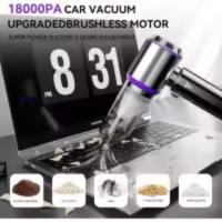 Aspirador de Mano, 18000PA Aspirador Coche Potente, 3 en 1 Mini Aspiradora de Mano Sin Cable Portátil con 2 Filtro HEPA para Coche, Hogar, Oficina - details 2