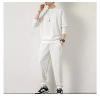 Traje deportivo informal para hombre, camiseta a cuadros de manga larga, pantalones, conjunto de ropa elegante, Otoño/Invierno - details 12