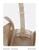 Yuao serie de cestas de verduras, diseño de cuero para primavera y verano, mini bolso de mensajero portátil para mujer, mochila de lujo de alta gama - details 8
