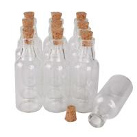 Botellas de Vidrio Pequeñas con Tapón de Corcho 12 Piezas por Lote Ideal para Arte DIY, Boda Favoritos Suministros de Artesanía - details 5