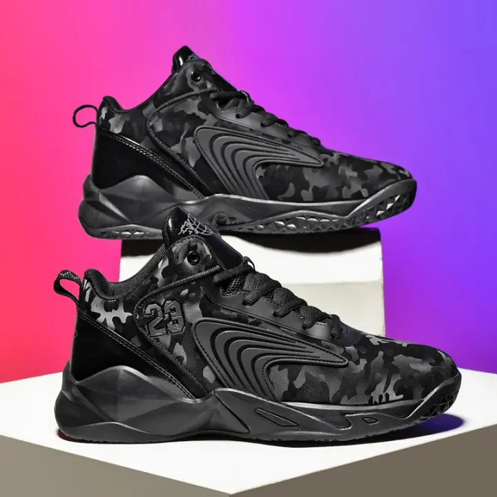 Zapatos antideslizantes transpirables para gimnasio de baloncesto para hombre, entrenamiento deportivo - 1