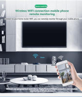 Home security camera, wireless camera, security camera with wide angle lens, nanny camera, baby monitor with night vision and motion detection, elderly, baby, pet sitting - details 2
