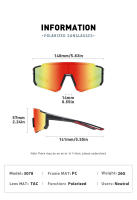 Gafas de sol deportivas polarizadas para hombre y mujer, para conducir, pescar, ciclismo y bicicleta de montaña, con protección UV400. - details 12
