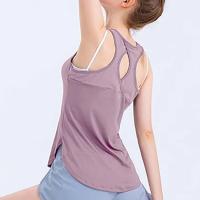 Camiseta Deportiva de Malla Delgada Sin Mangas, Secado Rápido, Perfecta para Yoga, Correr, Fitness - details 1