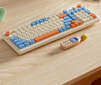 Langtu L98 teclado de tres modos de alto valor RGB con cable juego competitivo oficina escribiendo película inalámbrica teclado silencioso - details 12