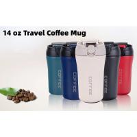 Taza de Café de Viaje Aislada de Vacío A Prueba de Derrames con Tapa y Paja - details 0