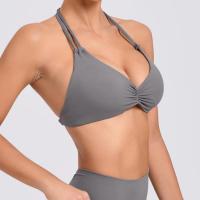 Camiseta sin mangas de Yoga con doble botón ajustable para mujer, Top deportivo ajustado y transpirable, sujetador de gimnasio para correr al aire libre de secado rápido - details 15