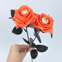 10 Uds. De globo ocular divertido de Halloween, globo ocular de simulación aterrador, decoración de fiesta de flores falsas, accesorios de fotografía de flores rosas artificiales - details 15