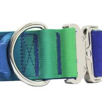 Juego Collar correa perro nailon resistente, cuerda entrenamiento mascotas ustable sin tirar con cierre Metal para caminatas de - details 12