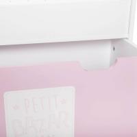 Librería Gris con contenedor con Ruedas, L. 62,5 x l. 30 x H. 70 cm (JJ1044) - details 17