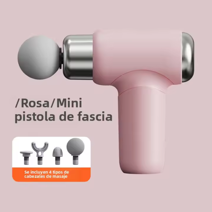 Pistola de fascia recargable para el hogar, relajación muscular, impacto eléctrico, equipo de fitness, mini masajeador deportivo para niñas - 1