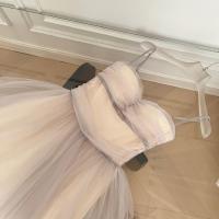 Vestido de Cintura Ajustada de Camisola de Chiffon Estilo Socialité Francés Vibra de Alta Gama - details 9