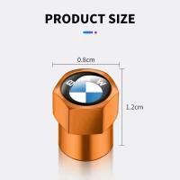4 Uds. Tapas de Metal para neumáticos de coche, cubiertas antipolvo para neumáticos de ruedas para M Sport E39 E46 E90 E60 E36 E87 E53 F10 F20 F30 X1 X2 X3 X4 X5 X6 - details 1