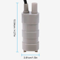 Bomba de agua sumergible DC 12V de alta elevación 840L/H 1M mini bomba de agua de plástico para ingeniería de flujo alto normal con batería - details 12